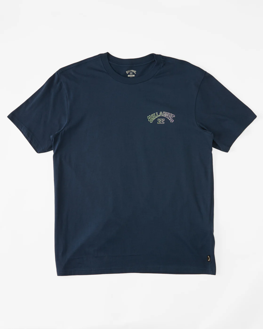 Billabong Arch Fill Short Sleeve T-Shirt - Dark Blue -Biliabong Outlet