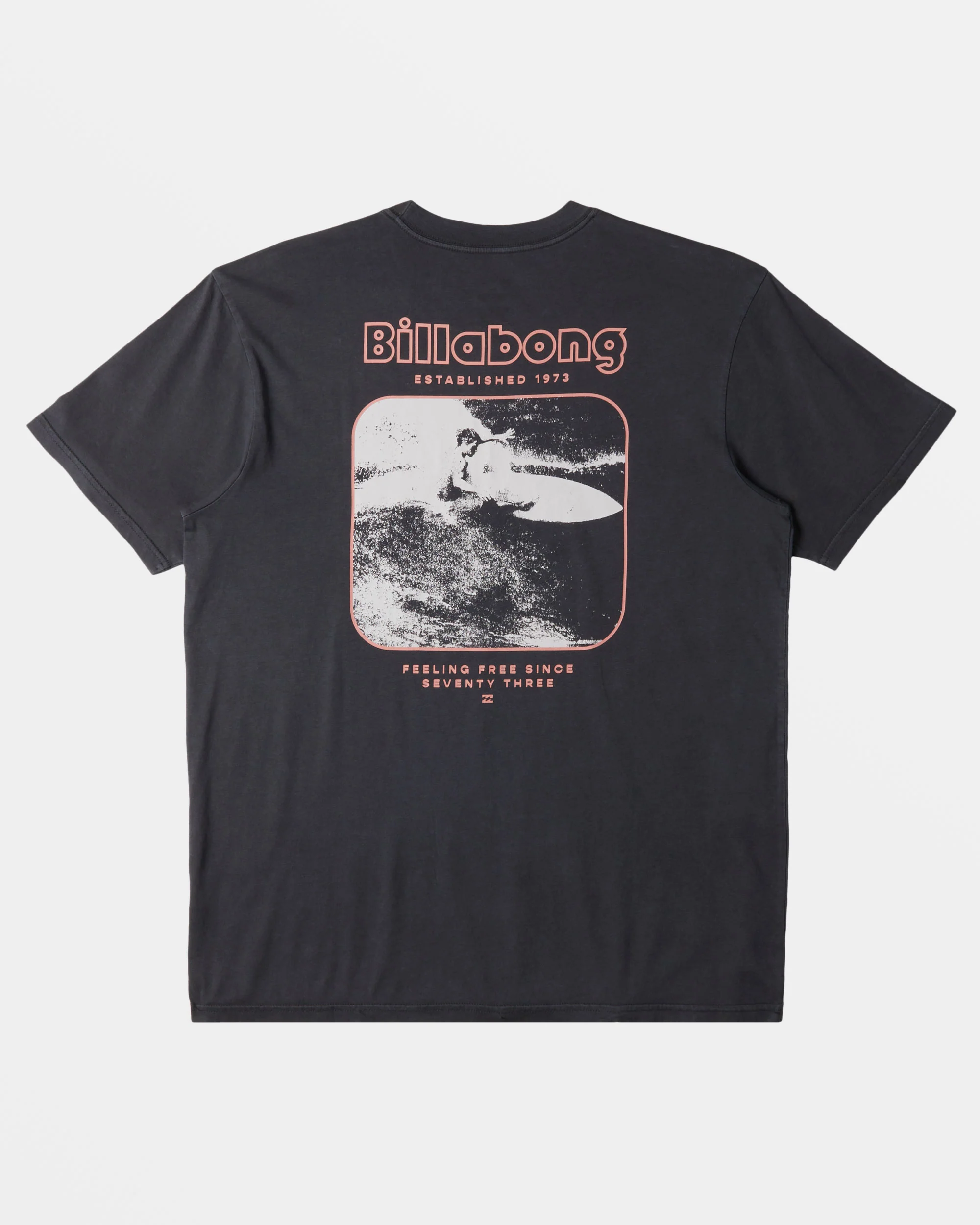 Billabong Layback T-Shirt - Washed Black -Biliabong Outlet
