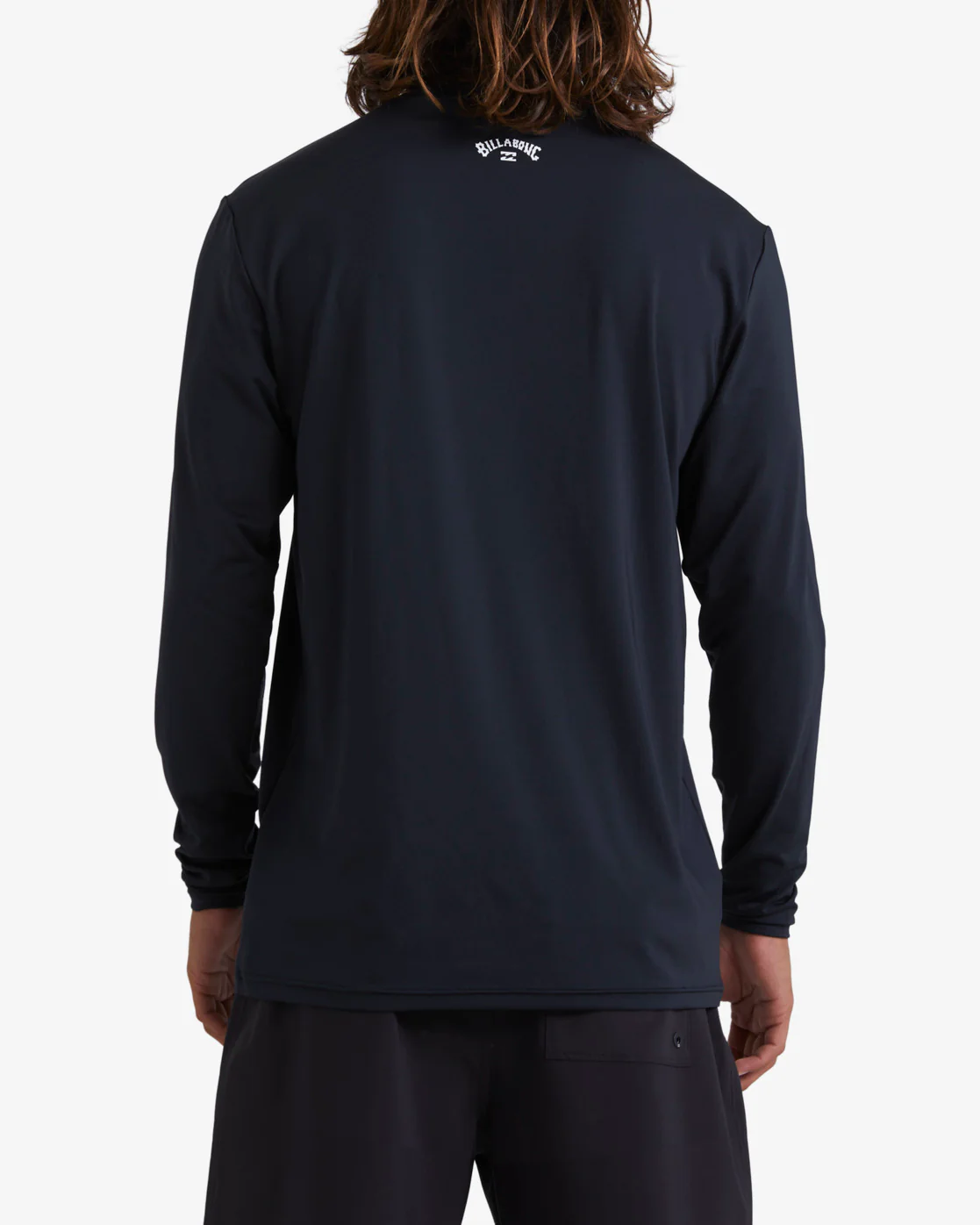 Billabong All Day Wave Loose Fit Long Sleeve Surf Tee - Black -Biliabong Outlet