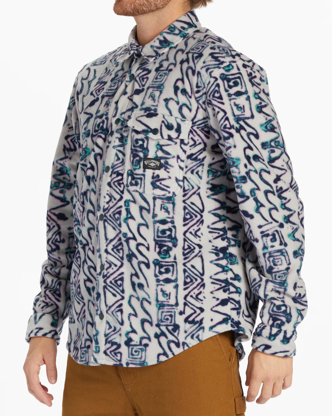 Billabong A/Div Furnace Flannel Shirt - Cement -Biliabong Outlet