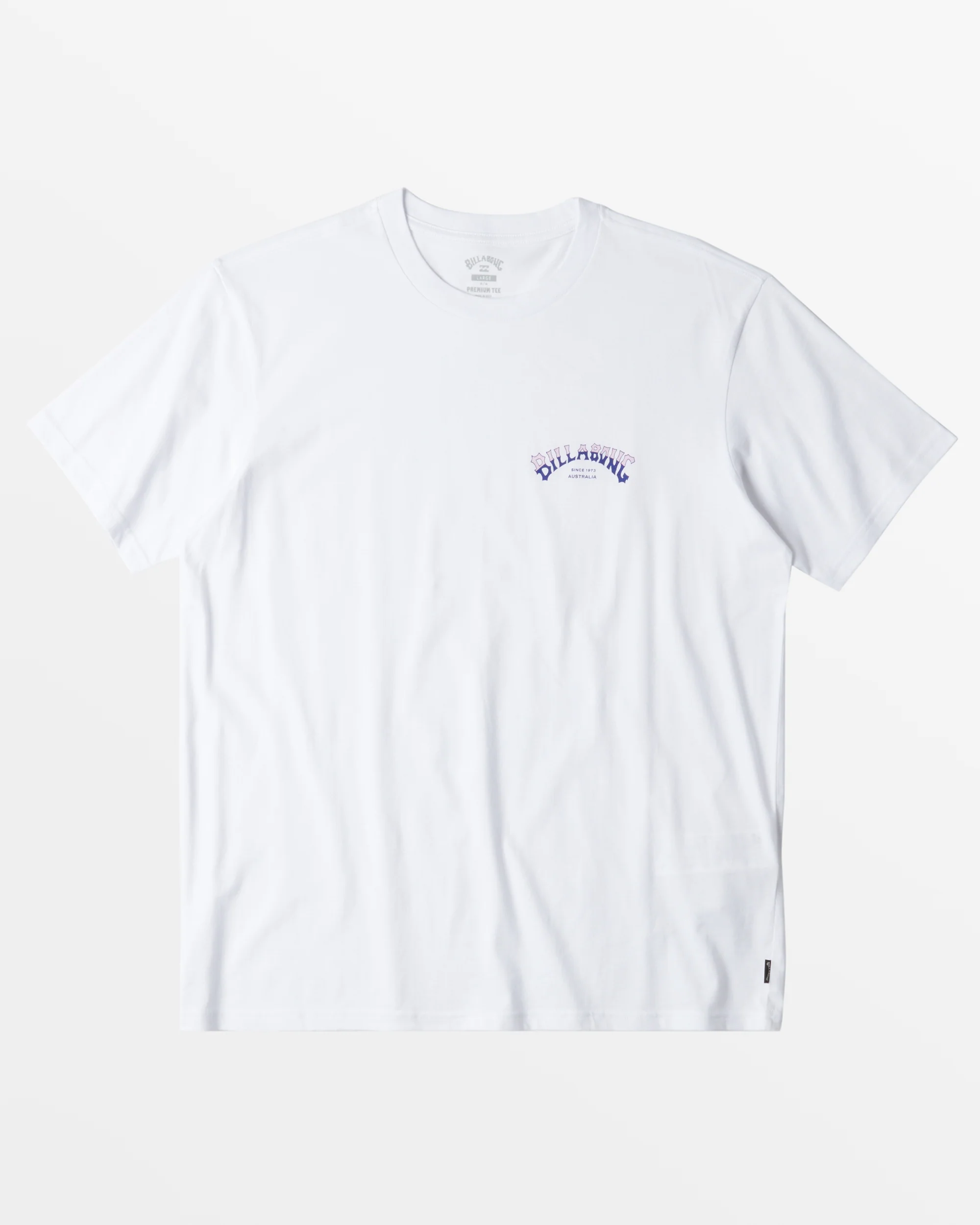 Billabong Stacked Arch T-Shirt - White -Biliabong Outlet