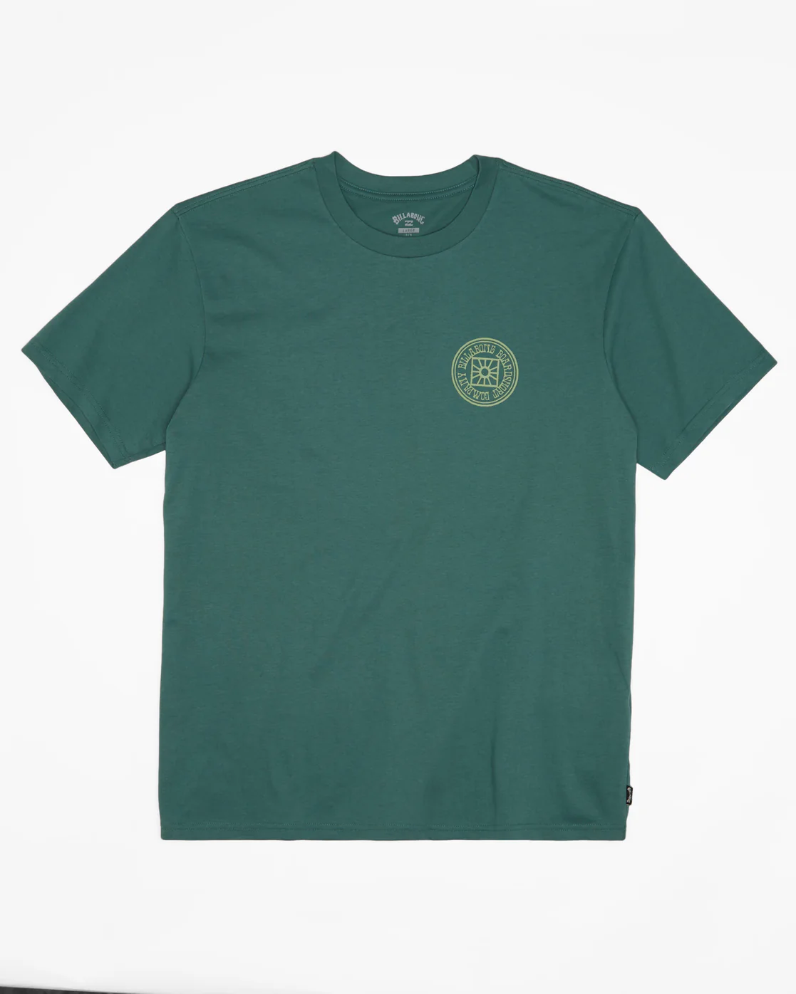 Billabong Swivel Short Sleeve T-Shirt - Billiard -Biliabong Outlet