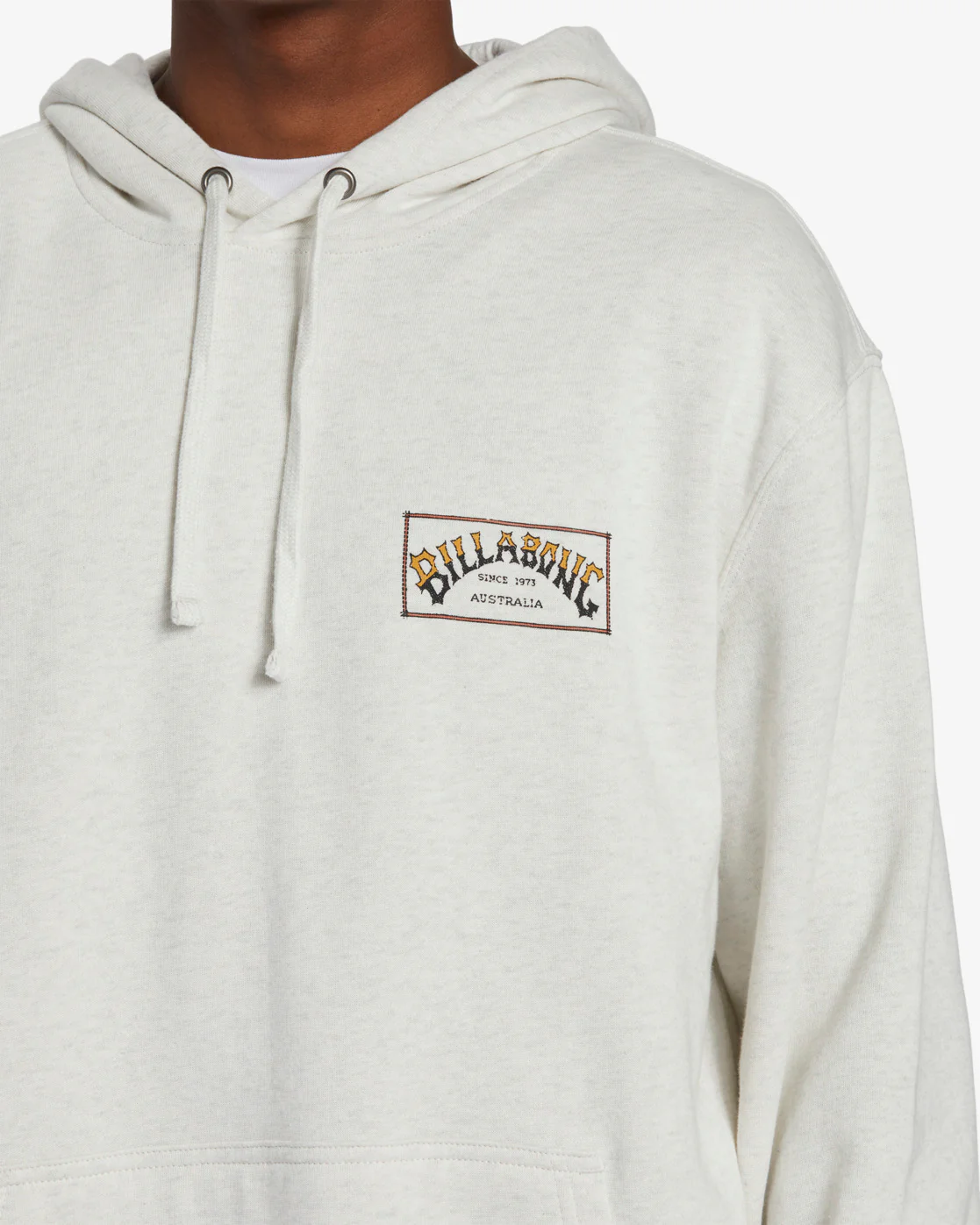 Billabong Short Sands Pullover Sweatshirt - Light Grey Heather -Biliabong Outlet