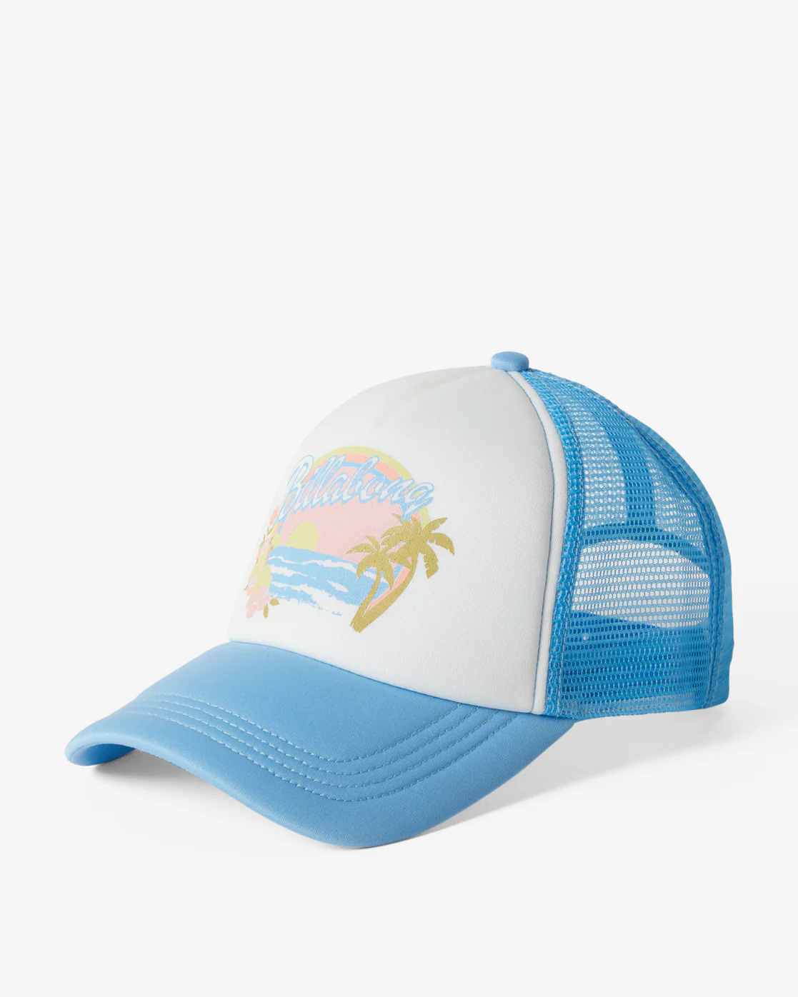 Billabong Across Waves Trucker Hat - Blue Dream -Biliabong Outlet