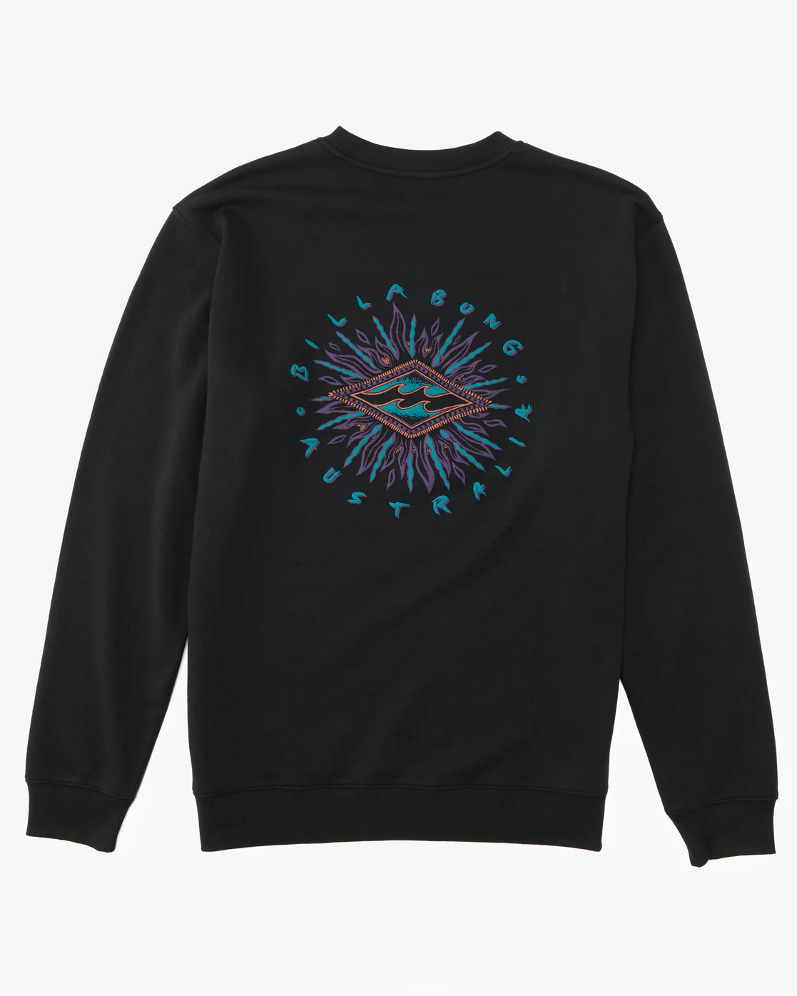 Billabong Short Sands Sweatshirt - Black -Biliabong Outlet