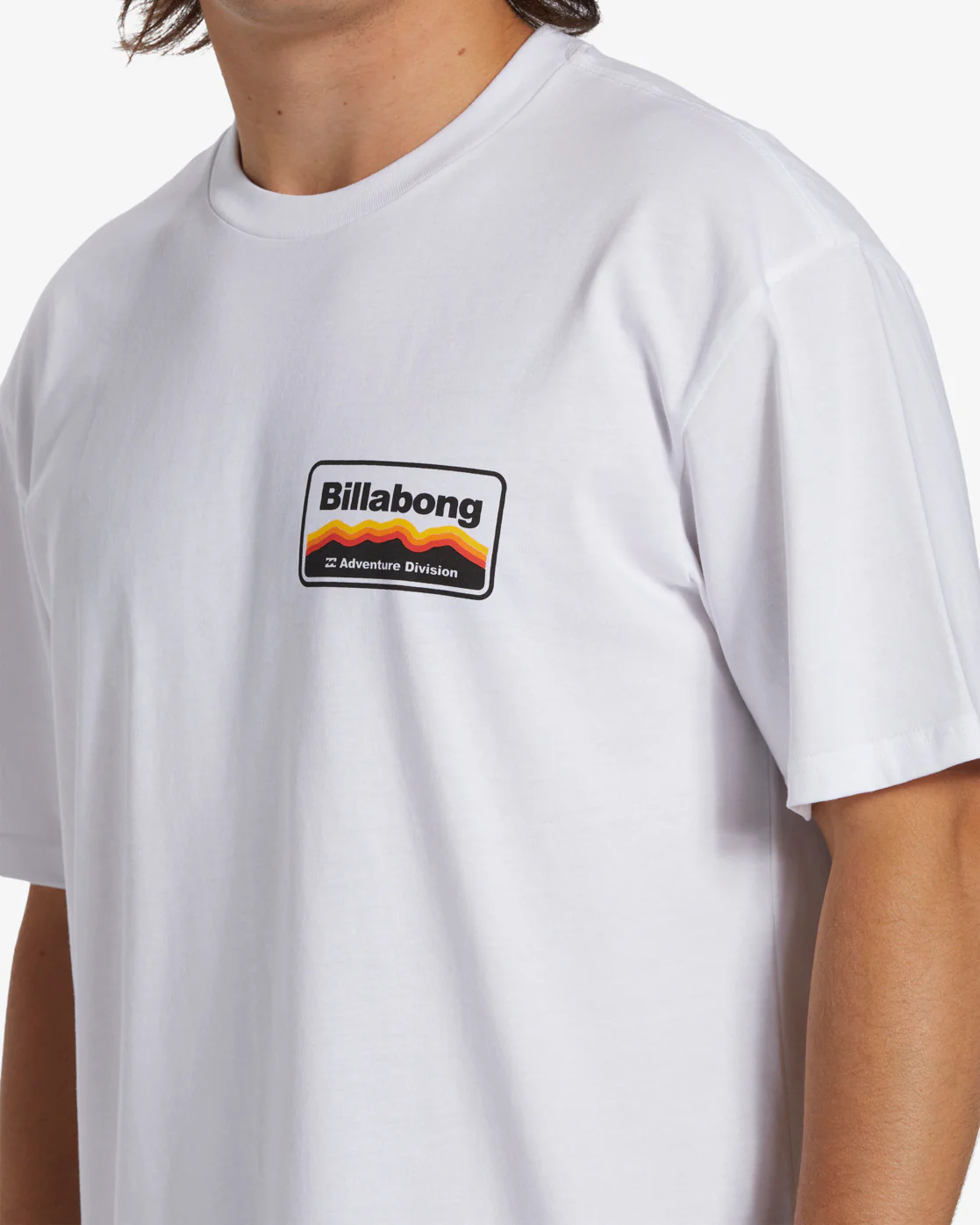 Billabong Range Short Sleeve T-Shirt - White -Biliabong Outlet