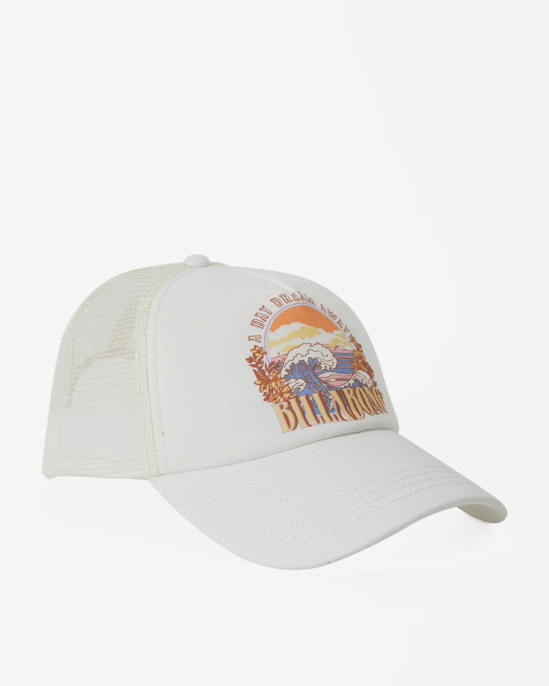 Billabong Aloha Forever Trucker Hat - Salt Crystal 3 -Biliabong Outlet