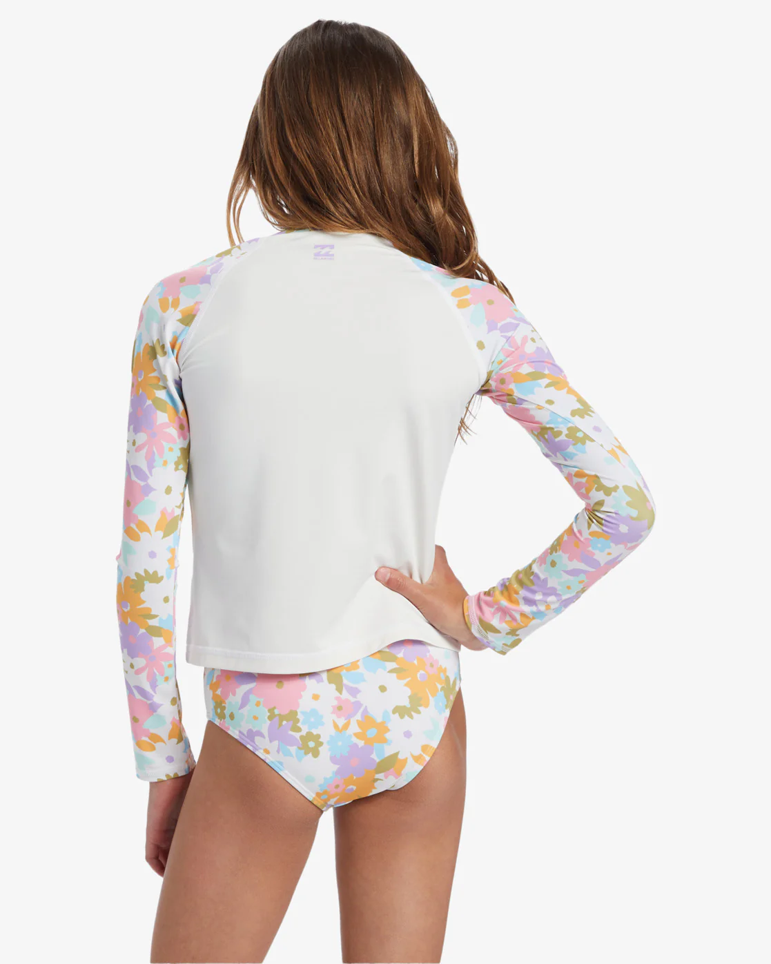 Billabong Girls Kissed By The Sun Long Sleeve Rashguard - Multi -Biliabong Outlet