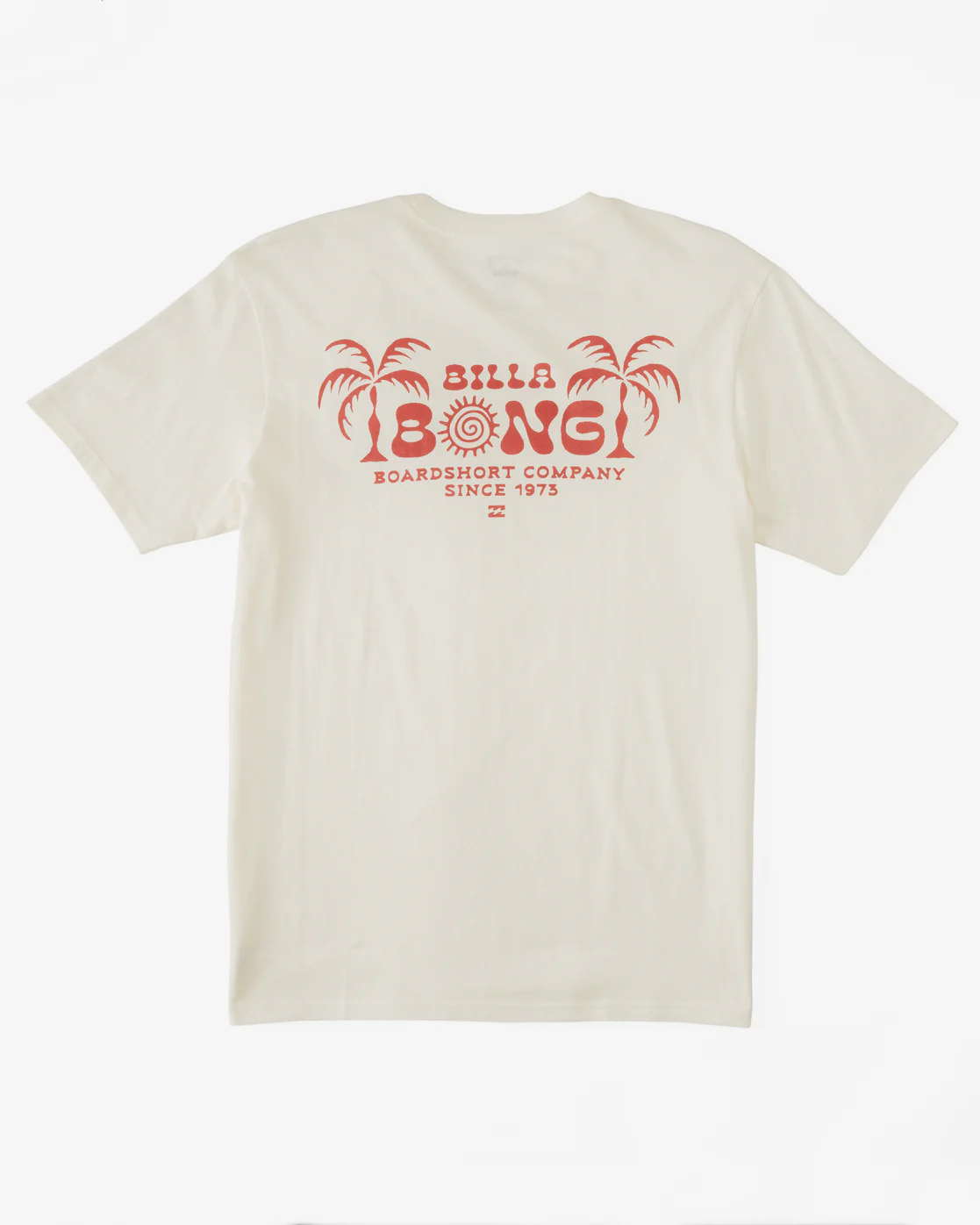 Billabong Lounge Short Sleeve T-Shirt - Off White -Biliabong Outlet