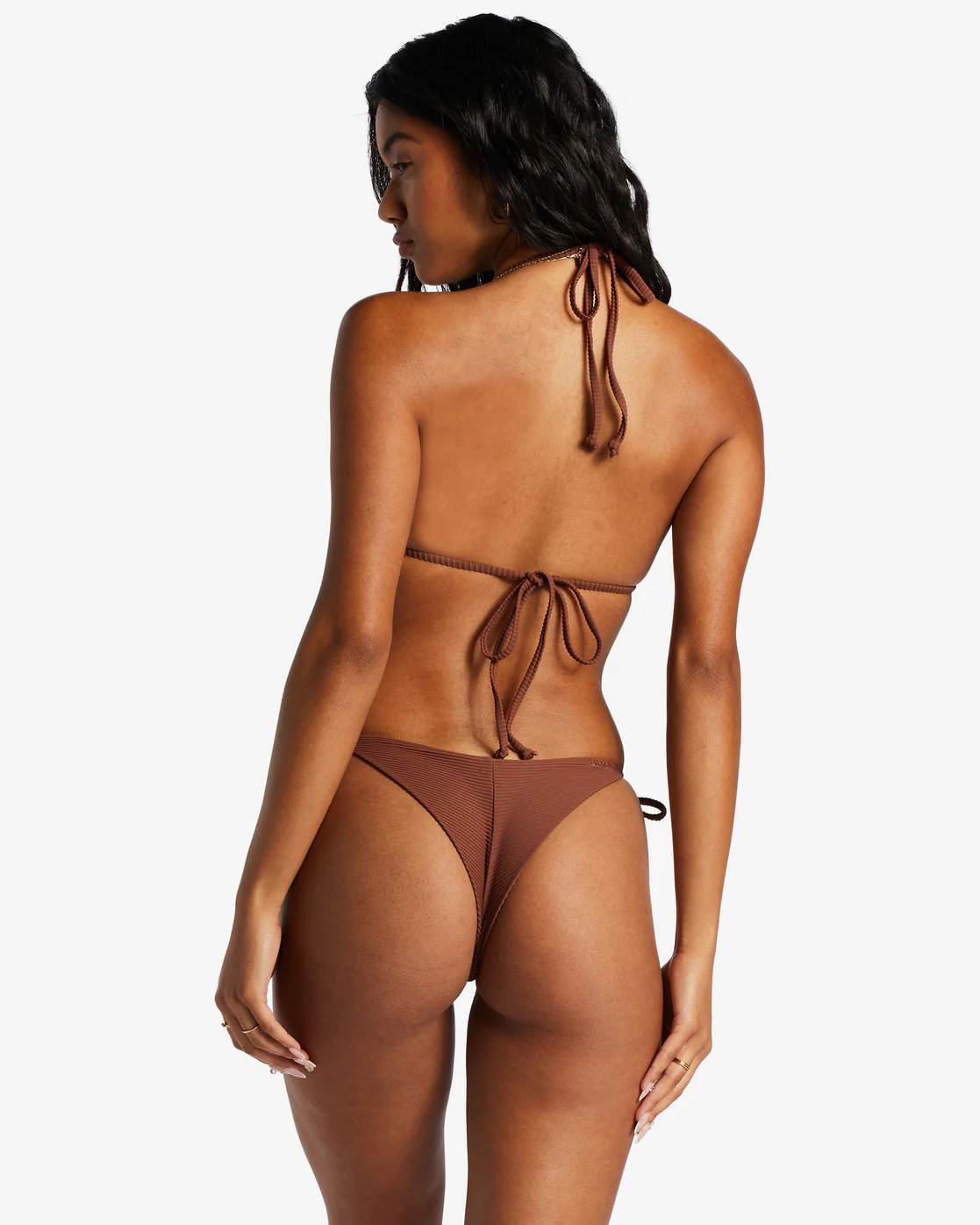 Billabong Tanlines Multi Triangle Bikini Top - Mocha -Biliabong Outlet