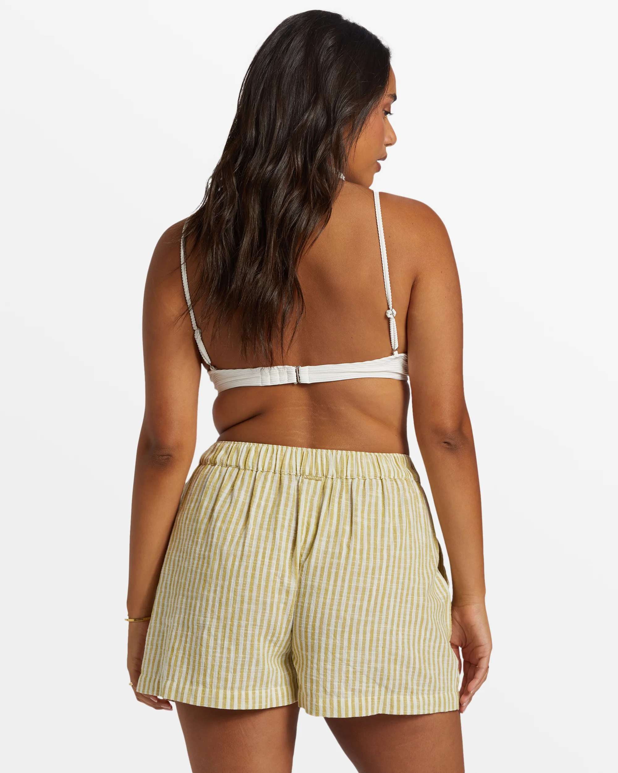 Billabong Sea Ya Elastic Waist Shorts - Moss Joy -Biliabong Outlet