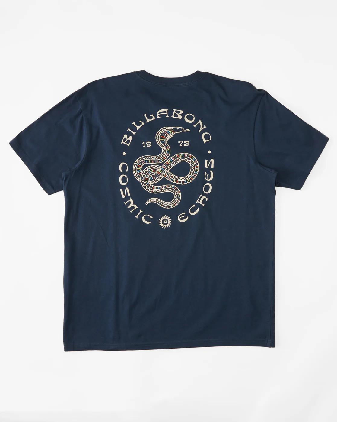 Billabong Coil Short Sleeve T-Shirt - Dark Blue -Biliabong Outlet