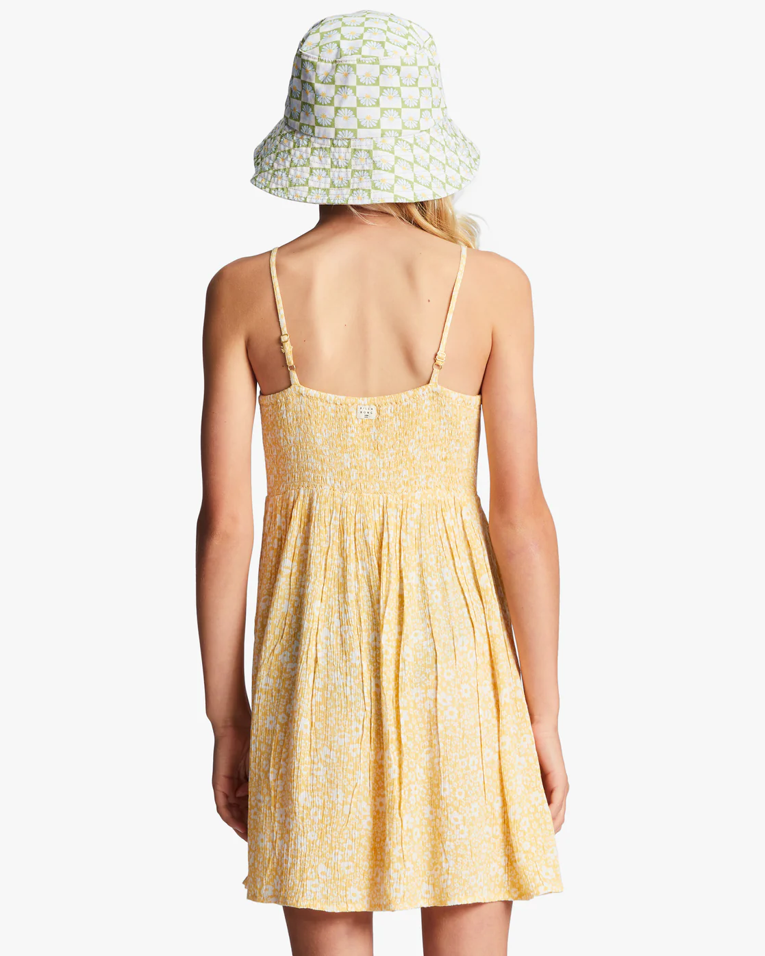 Billabong Girls 4-16 Sunshine Heart Mini Dress - Golden Peach -Biliabong Outlet