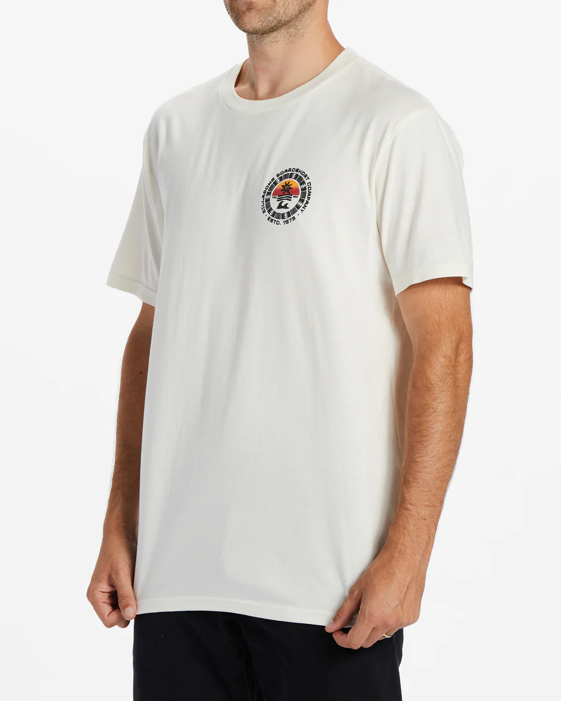 Billabong Transport T-Shirt - Off White -Biliabong Outlet