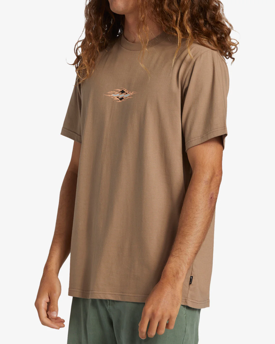 Billabong Tall Tale Short Sleeve T-Shirt - Walnut -Biliabong Outlet