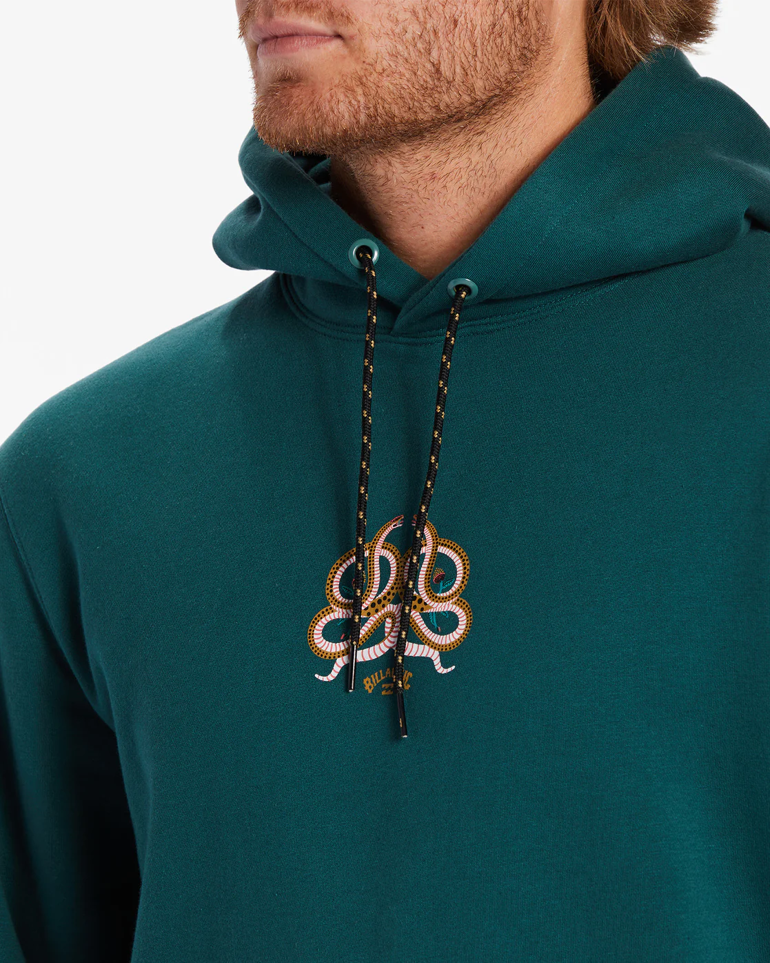 Billabong Serpientes Hoodie - Deep Teal -Biliabong Outlet