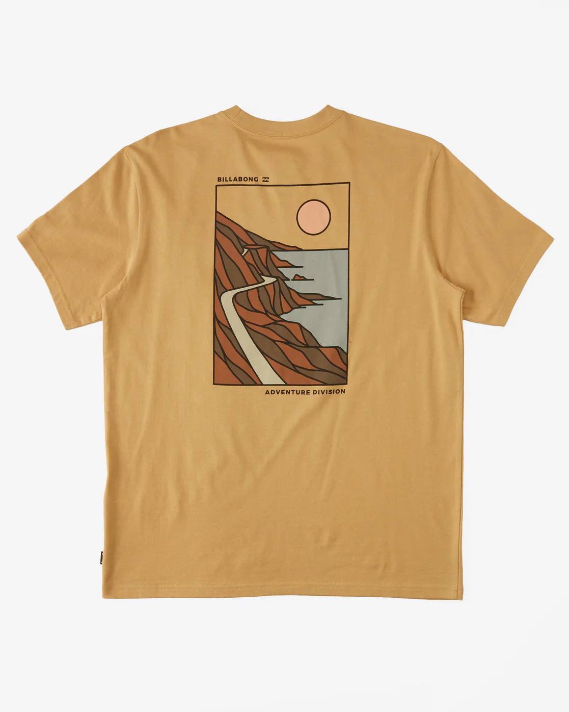 Billabong Gateway Short Sleeve T-Shirt - Dusty Gold -Biliabong Outlet