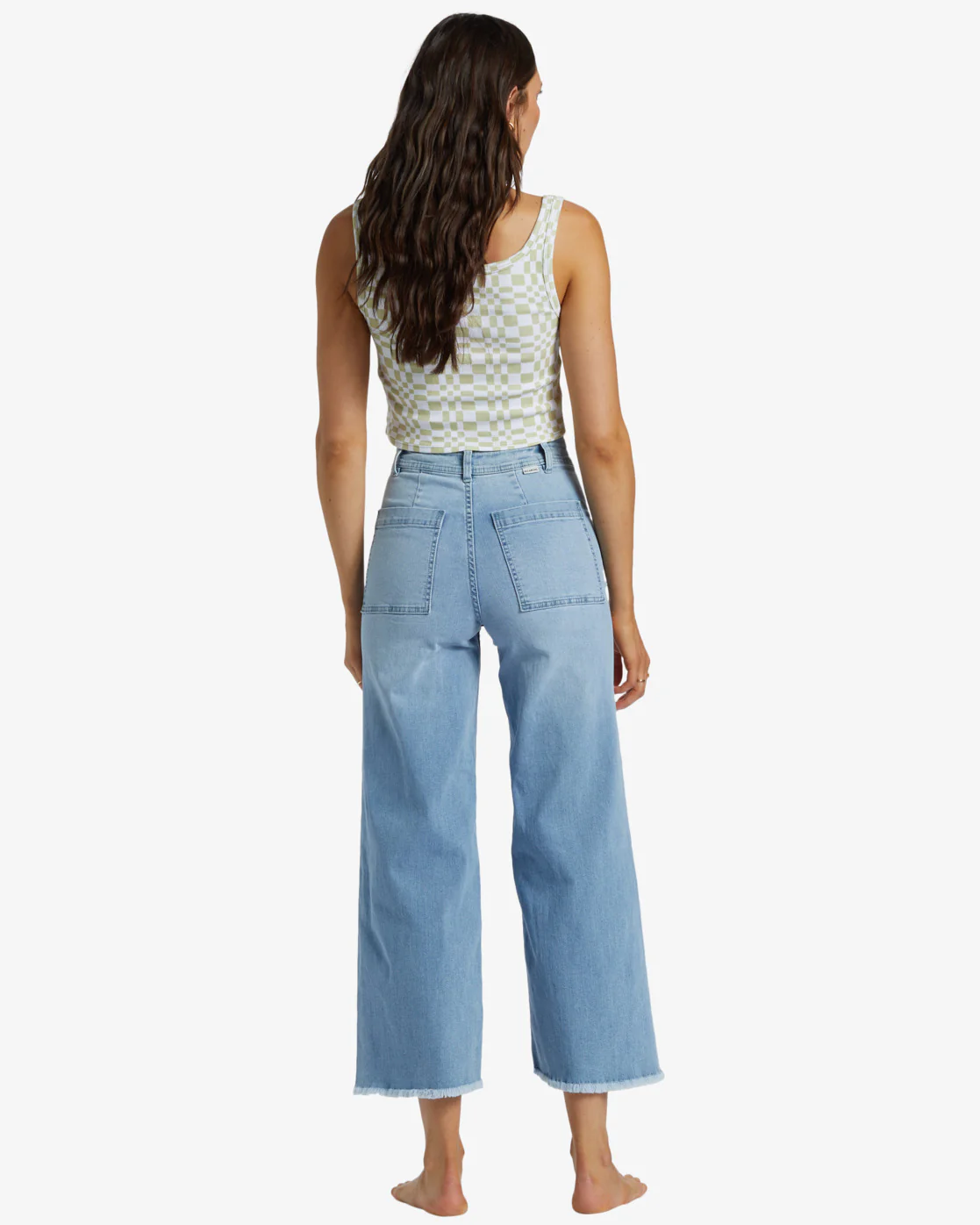 Billabong Free Fall Indigo Wide-Leg Jeans - Surf Spray -Biliabong Outlet