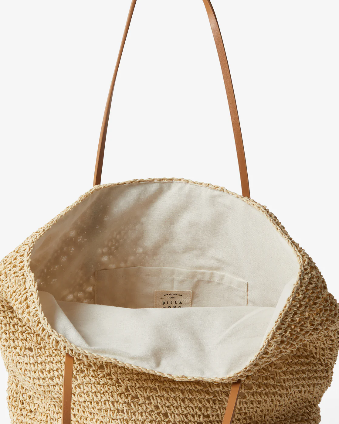 Billabong Perfect Find Straw Purse - Natural -Biliabong Outlet