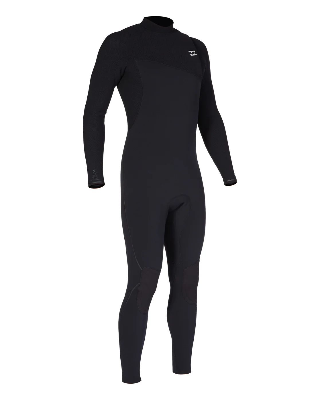 Billabong 3/2 Furnace Comp Chest Zip Full Wetsuit - Black -Biliabong Outlet