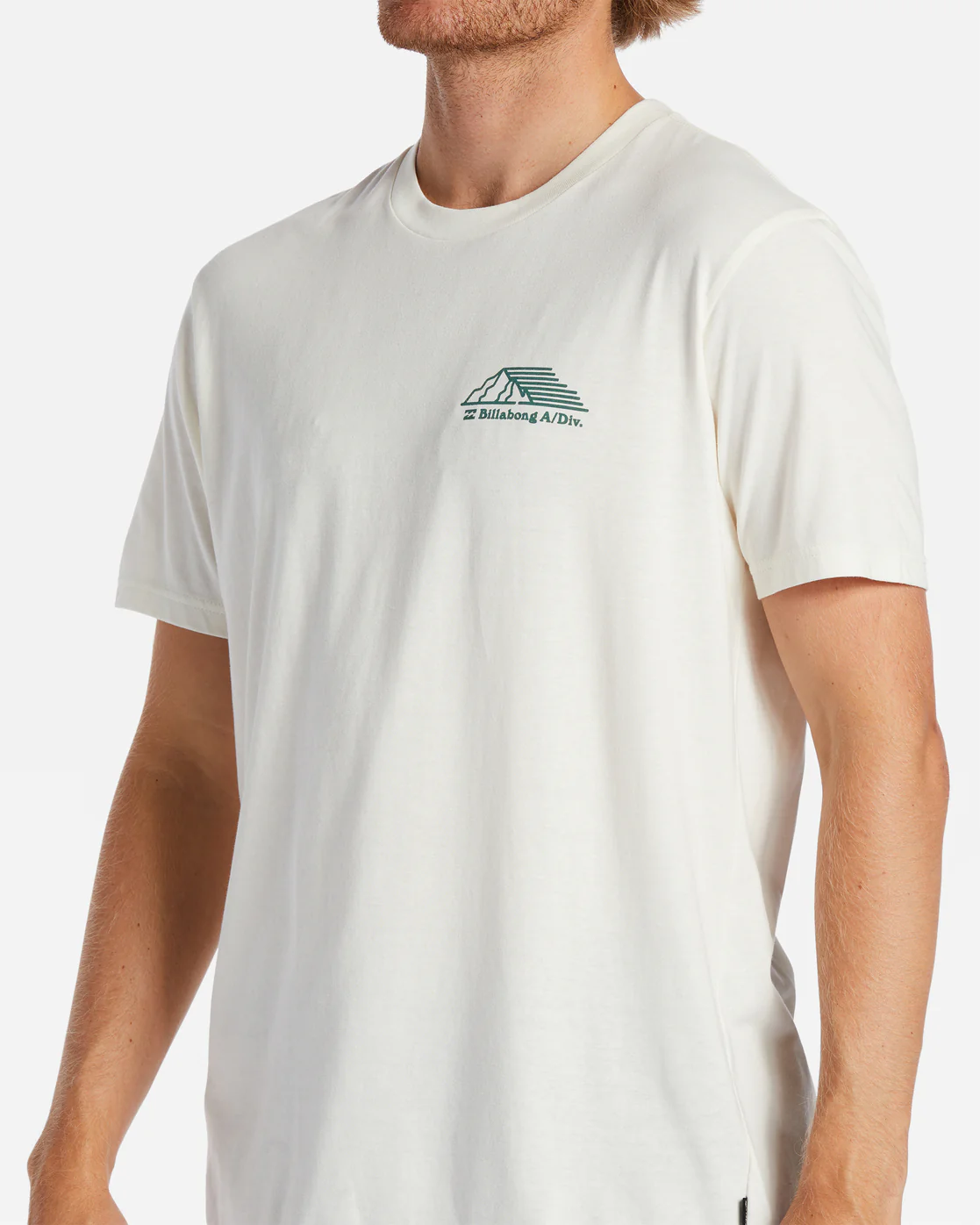 Billabong A/Div Run Club T-Shirt - Off White -Biliabong Outlet