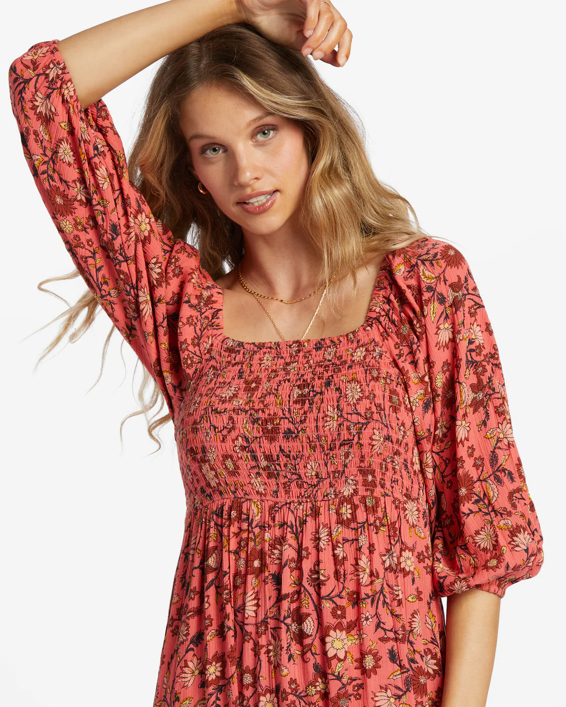 Billabong Full Bloom Dress - Hibiscus -Biliabong Outlet
