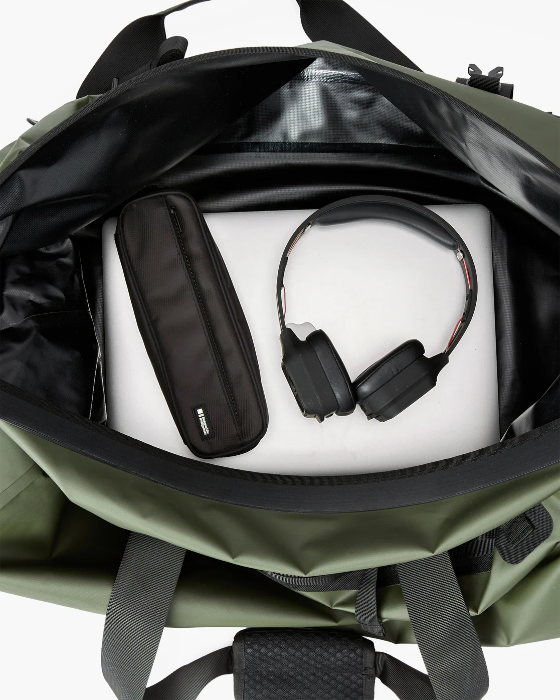 Billabong Surftrek Storm Duffle 55L Large Wet/Dry Duffle Bag - Military -Biliabong Outlet