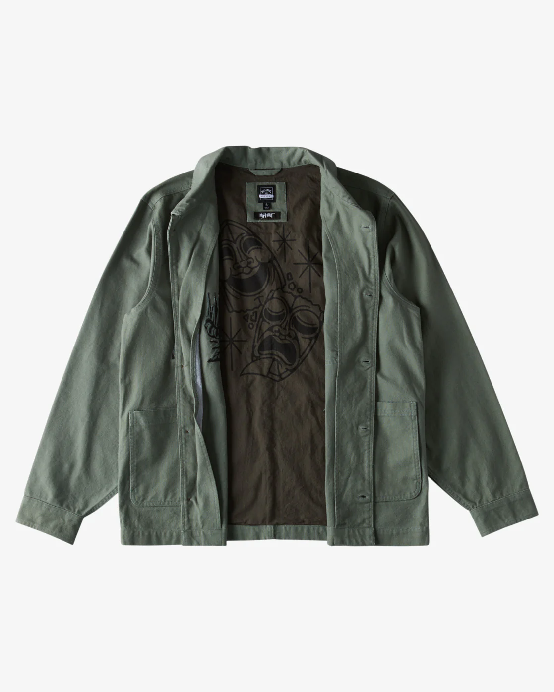 Billabong Turn The Tide Workwear Jacket - Surplus -Biliabong Outlet