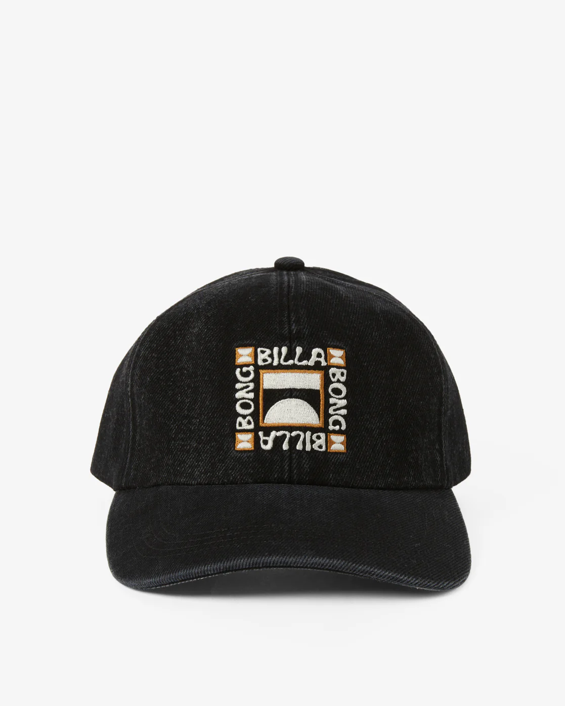 Billabong Dad Hat Strapback Hat - Washed Black -Biliabong Outlet