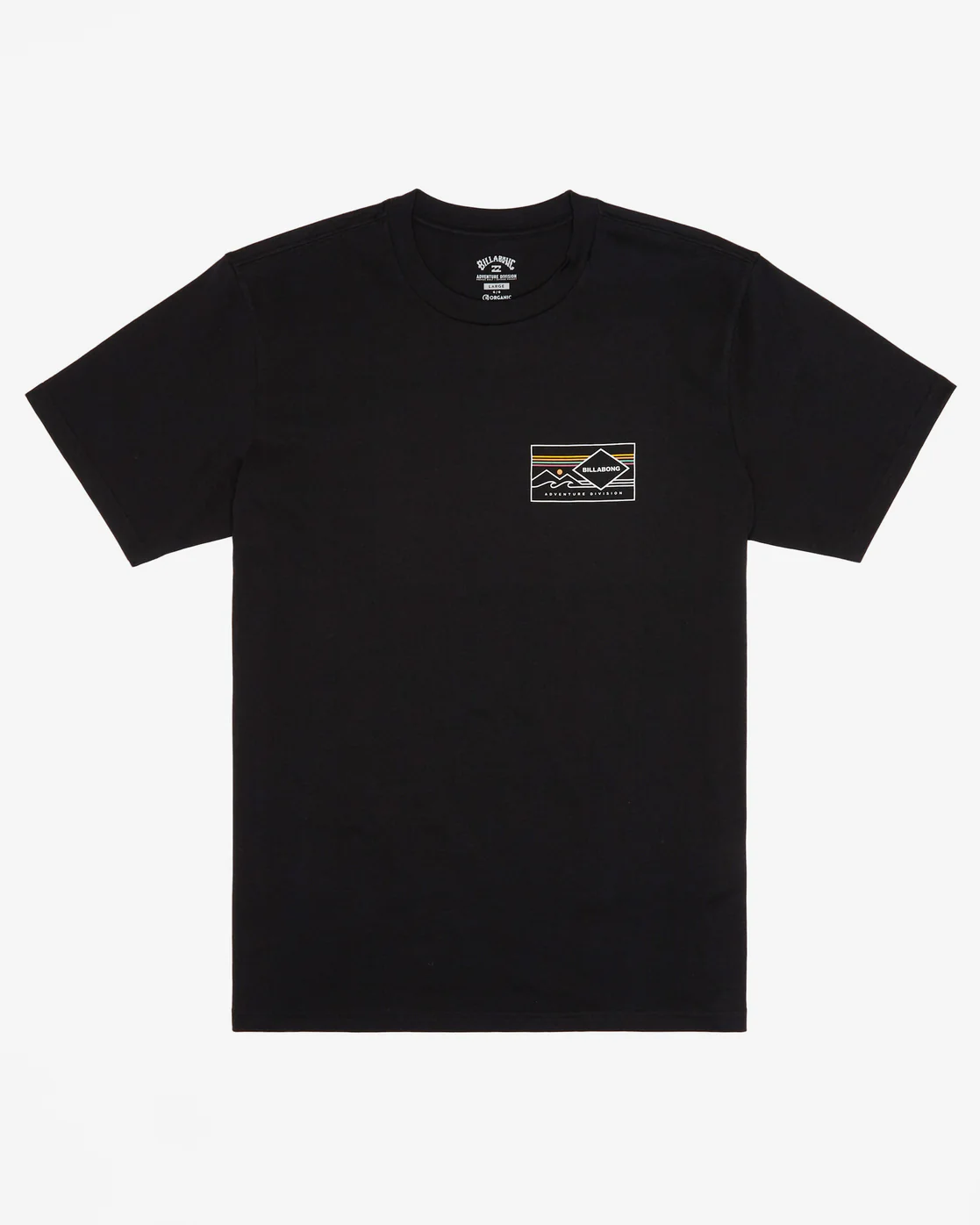 Billabong Range Short Sleeve T-Shirt - Black -Biliabong Outlet