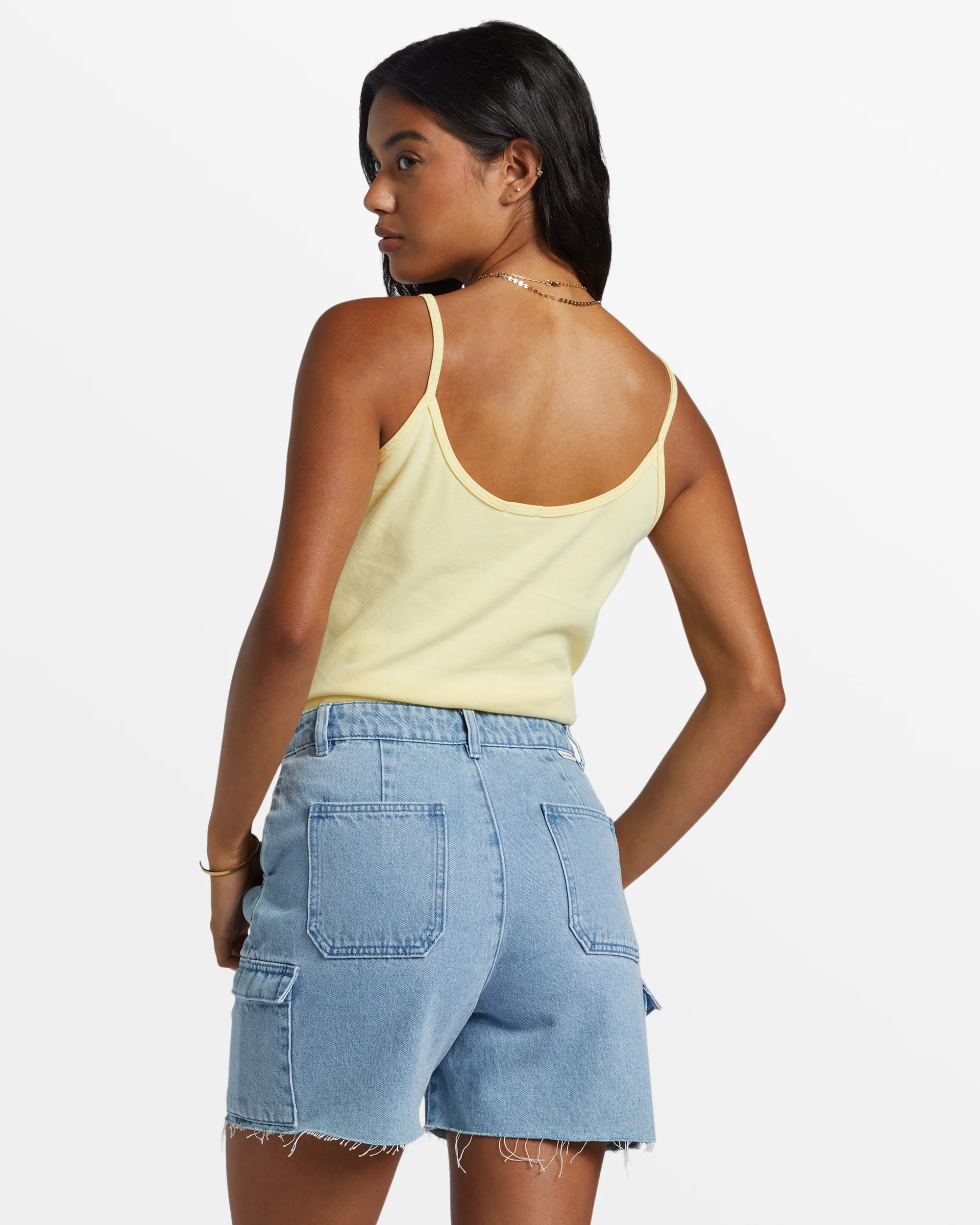 Billabong Westerly Denim Cargo Shorts - Blue Surf 2 -Biliabong Outlet