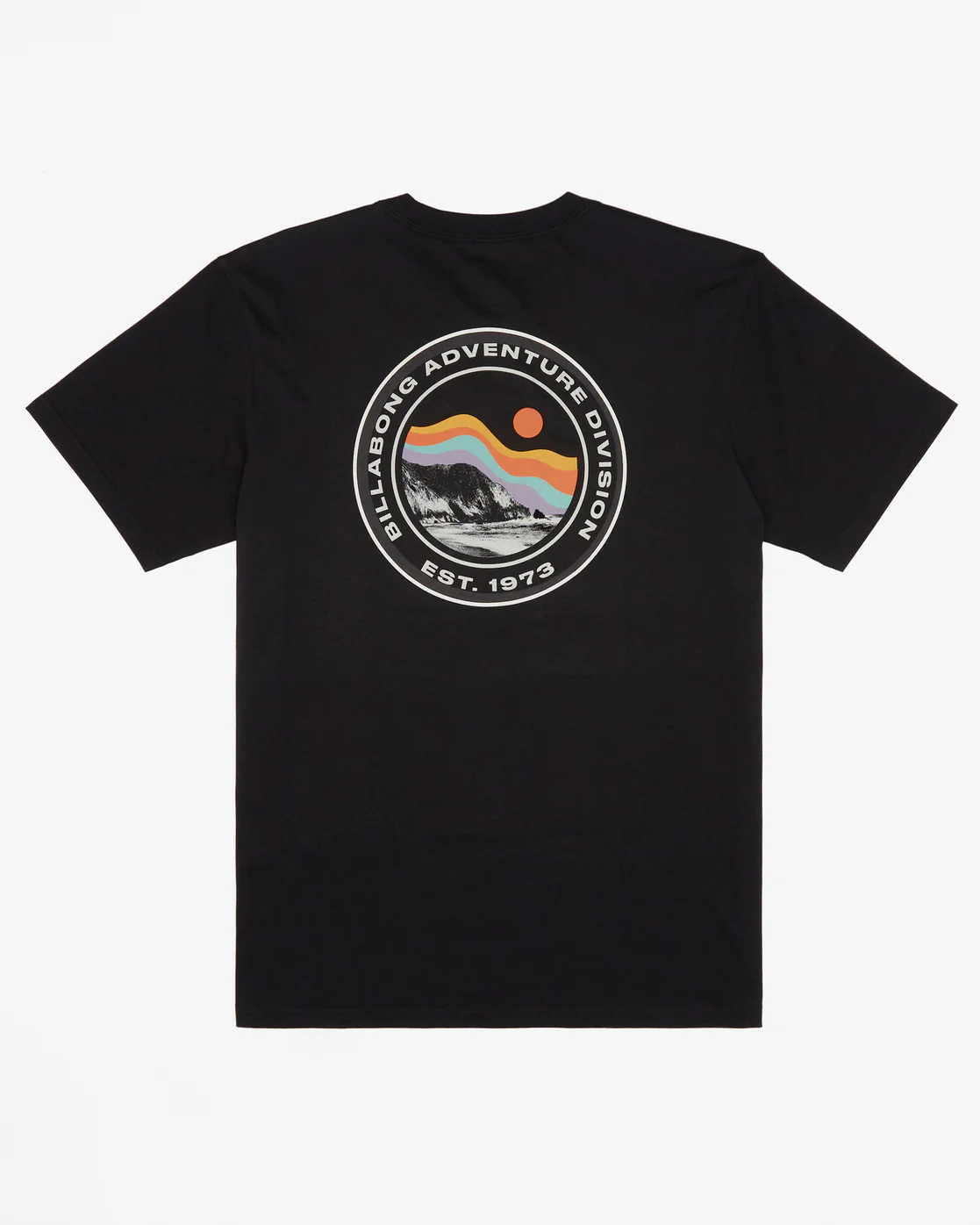 Billabong Rockies Short Sleeve T-Shirt - Black -Biliabong Outlet
