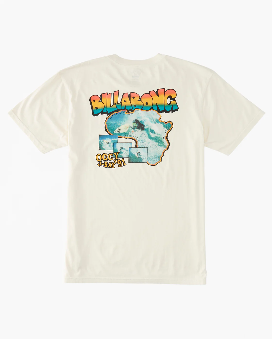 Billabong Jay Bay T-Shirt - Off White -Biliabong Outlet