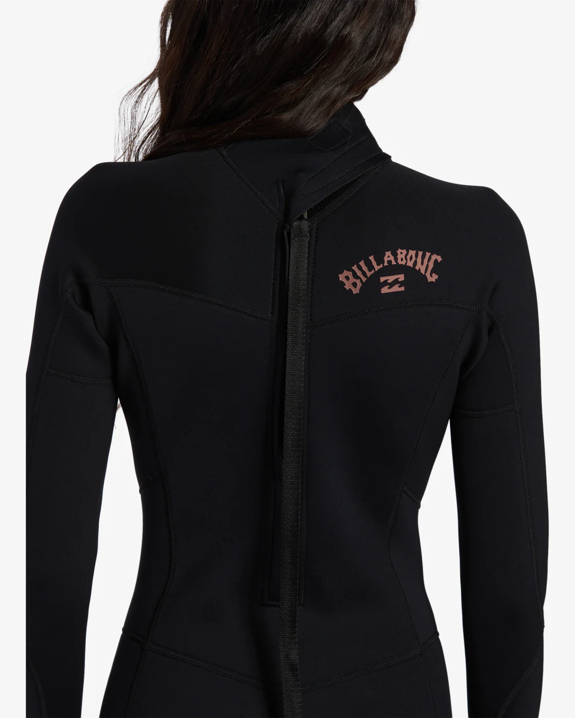 Billabong 4/3mm Foil Back Zip Wetsuit - Black -Biliabong Outlet