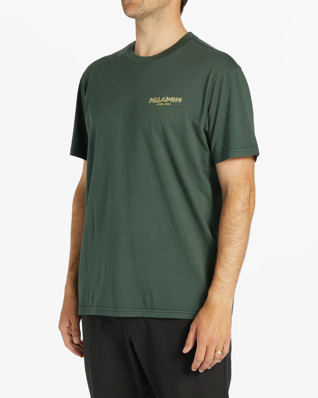 Billabong Austral Short Sleeve Wave Washed T-Shirt - Dark Forest -Biliabong Outlet