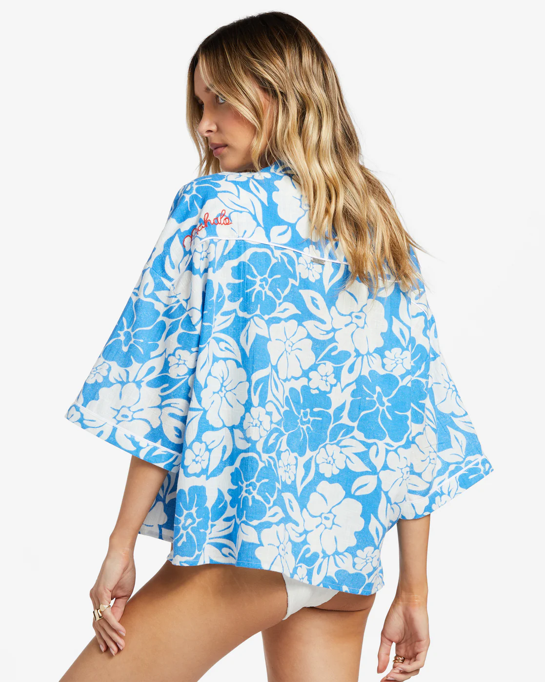 Billabong All Good Short Sleeve Shirt - Seaside -Biliabong Outlet