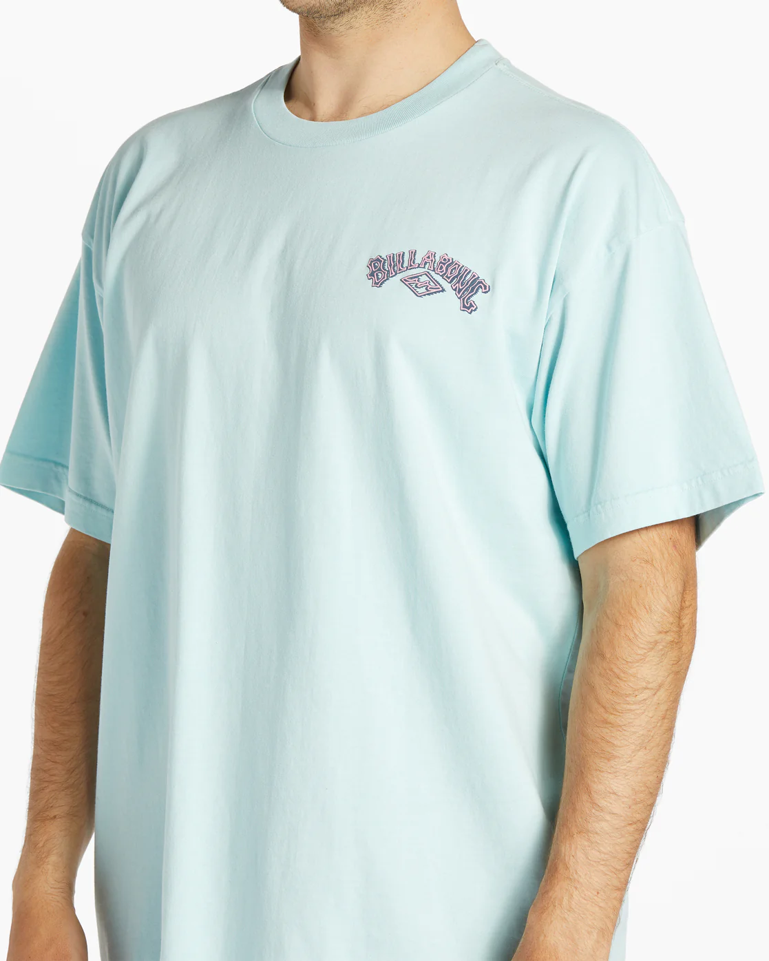 Billabong Arch Wave OG Short Sleeve Wave Washed T-Shirt - Coastal Blue -Biliabong Outlet