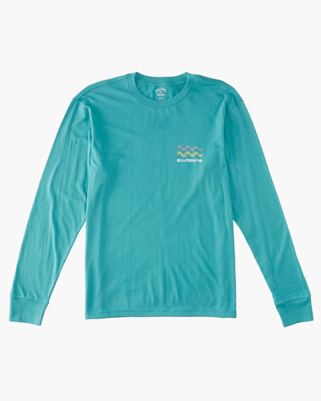 Billabong Fragment Long Sleeve T-Shirt - Seagreen -Biliabong Outlet