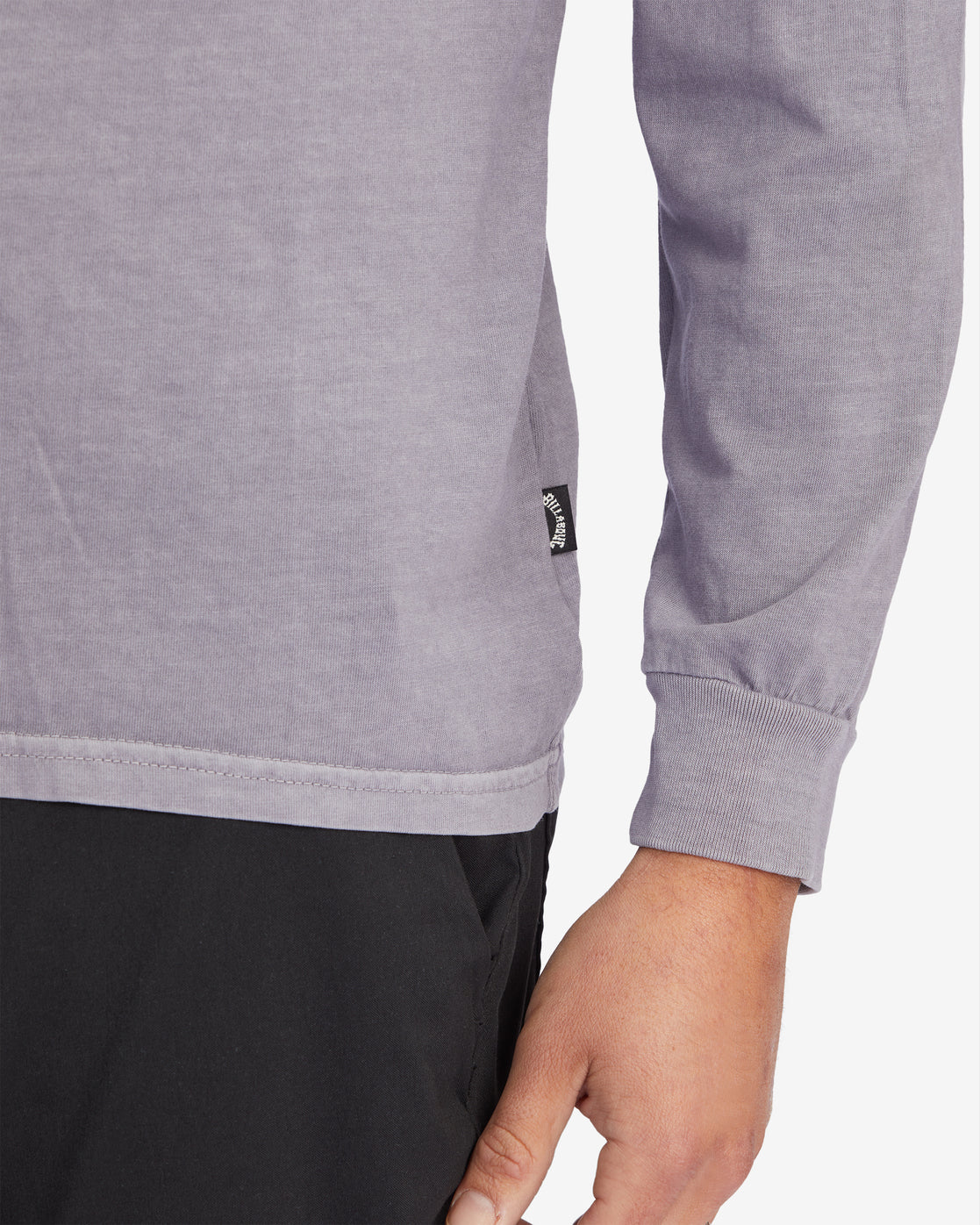 Billabong Essential Wave Washed Long Sleeve T-Shirt - Purple Haze -Biliabong Outlet