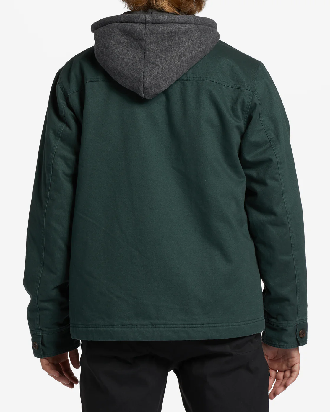 Billabong Barlow Hooded Jacket - Dark Forest -Biliabong Outlet