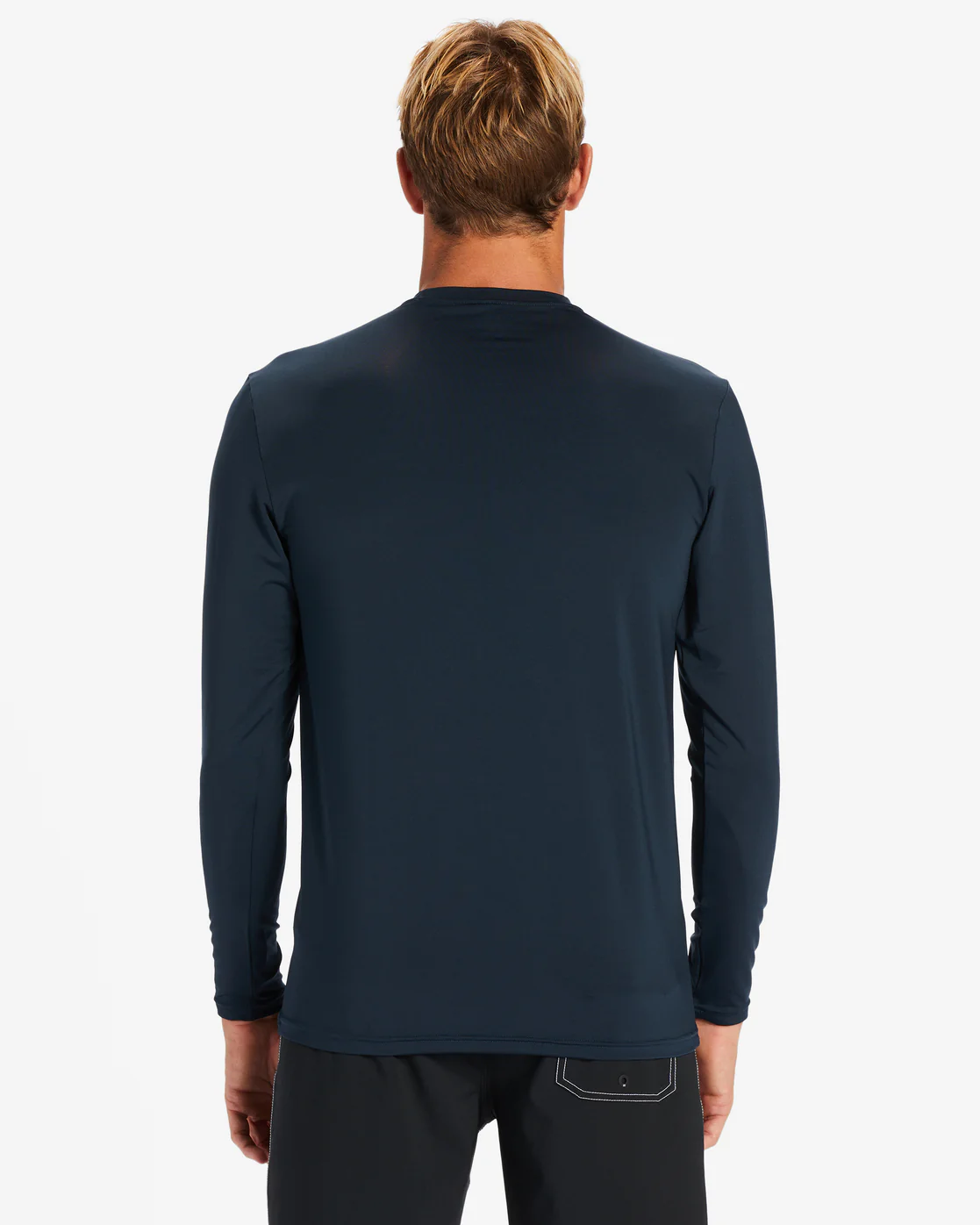 Billabong Snaking Arches Long Sleeve UPF 50 Surf T-Shirt - Navy -Biliabong Outlet