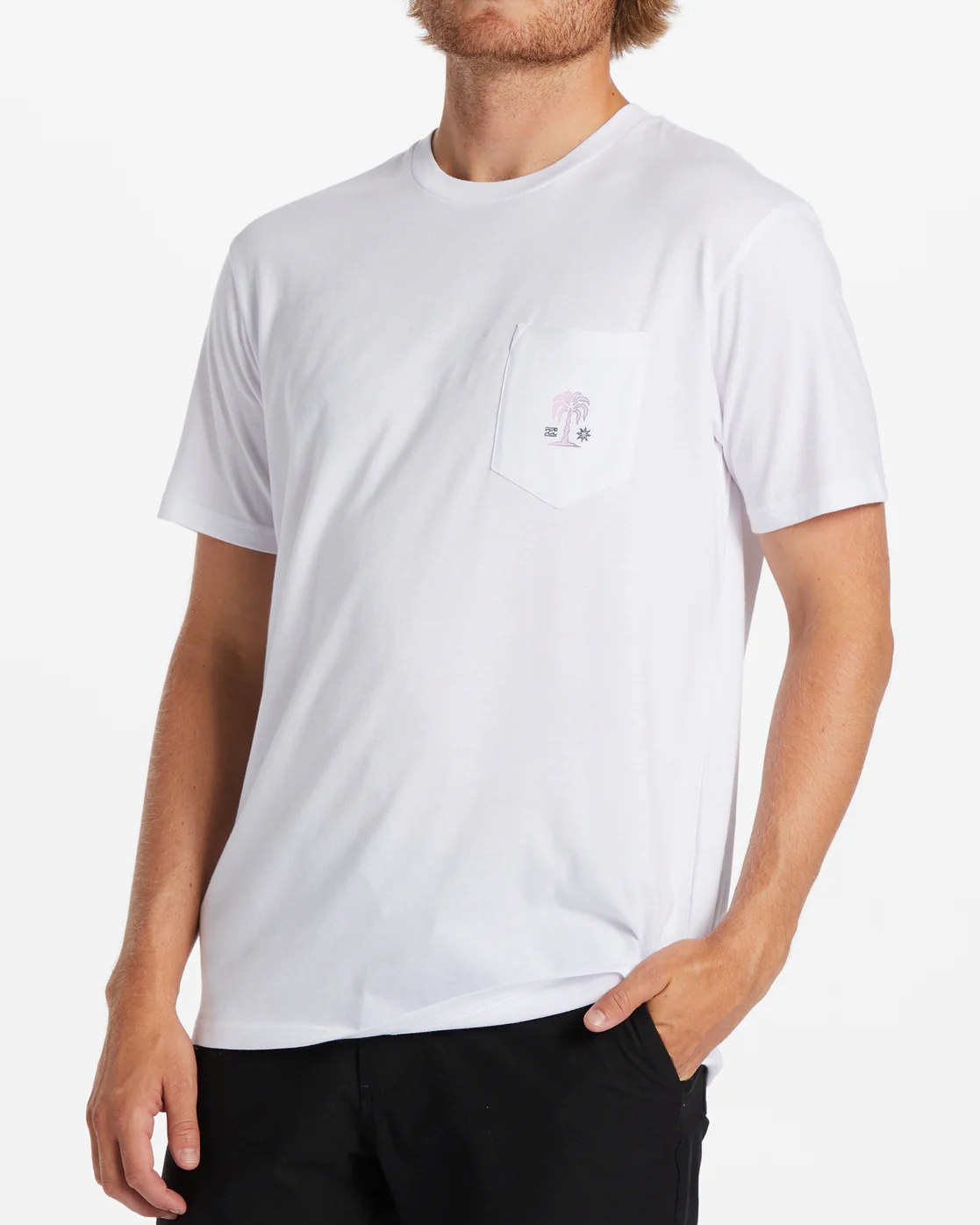 Billabong Tropics T-Shirt - White -Biliabong Outlet