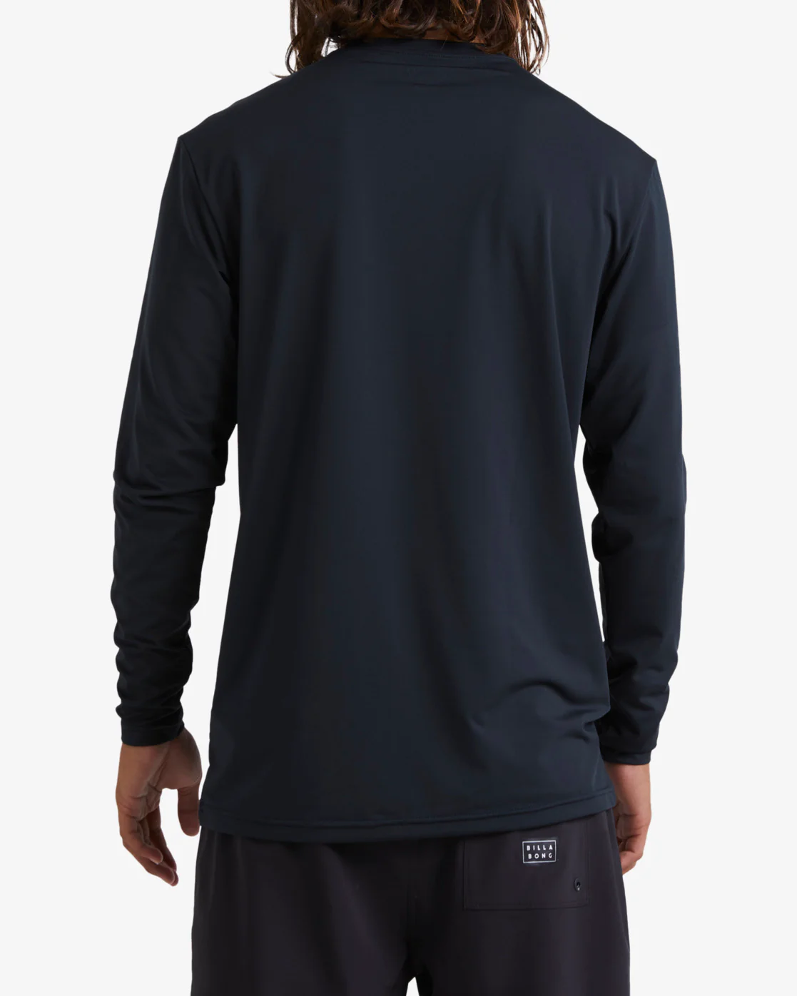 Billabong D-Bah Loose Fit Long Sleeve Surf Tee - Black -Biliabong Outlet
