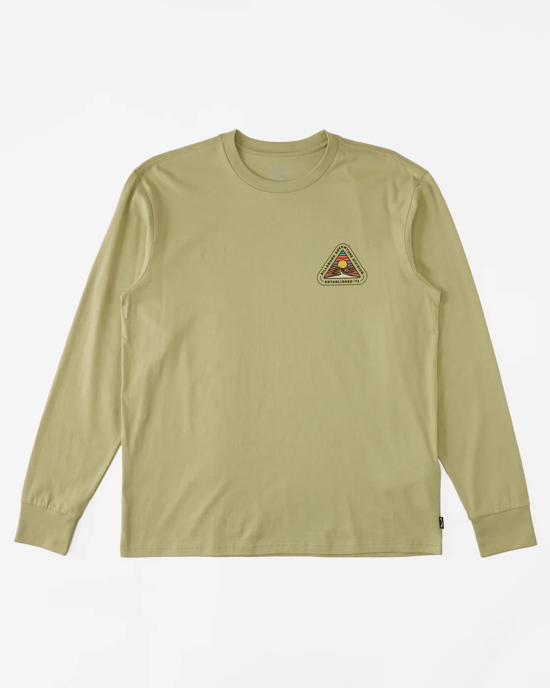 Billabong Rockies Long Sleeve T-Shirt - Light Sage -Biliabong Outlet
