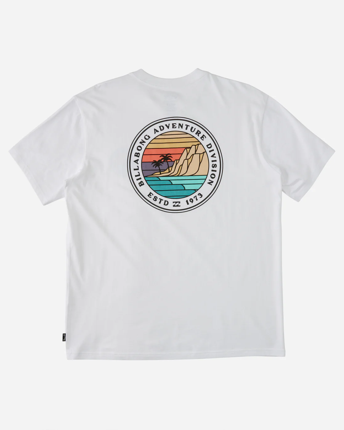 Billabong Rockies Short Sleeve T-Shirt - White -Biliabong Outlet
