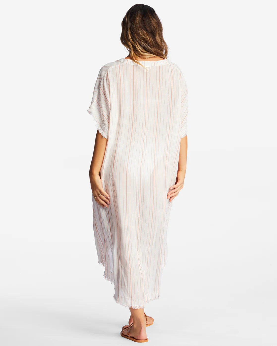Billabong Found Love Midi Beach Cover-Up - Brick -Biliabong Outlet
