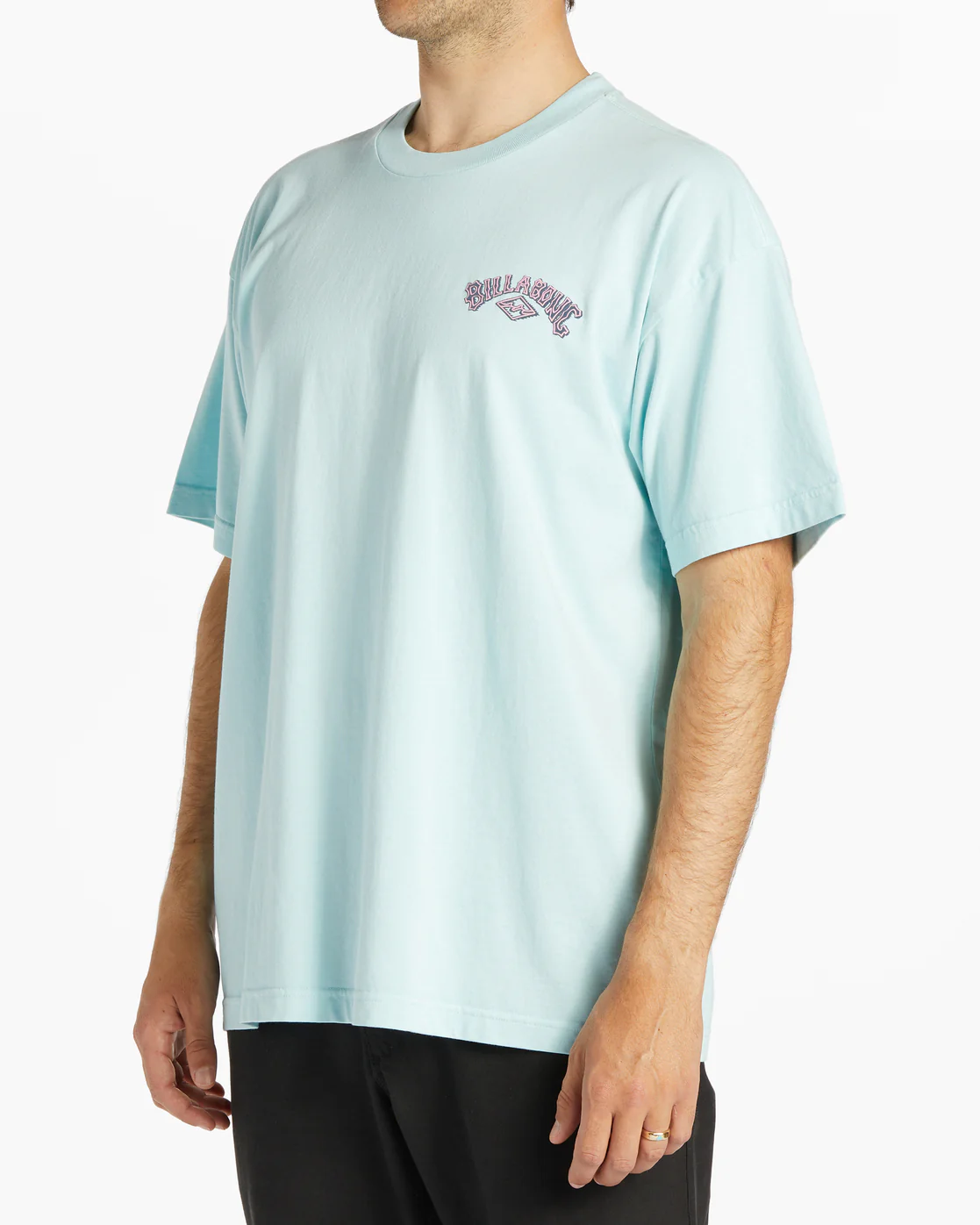 Billabong Arch Wave OG Short Sleeve Wave Washed T-Shirt - Coastal Blue -Biliabong Outlet