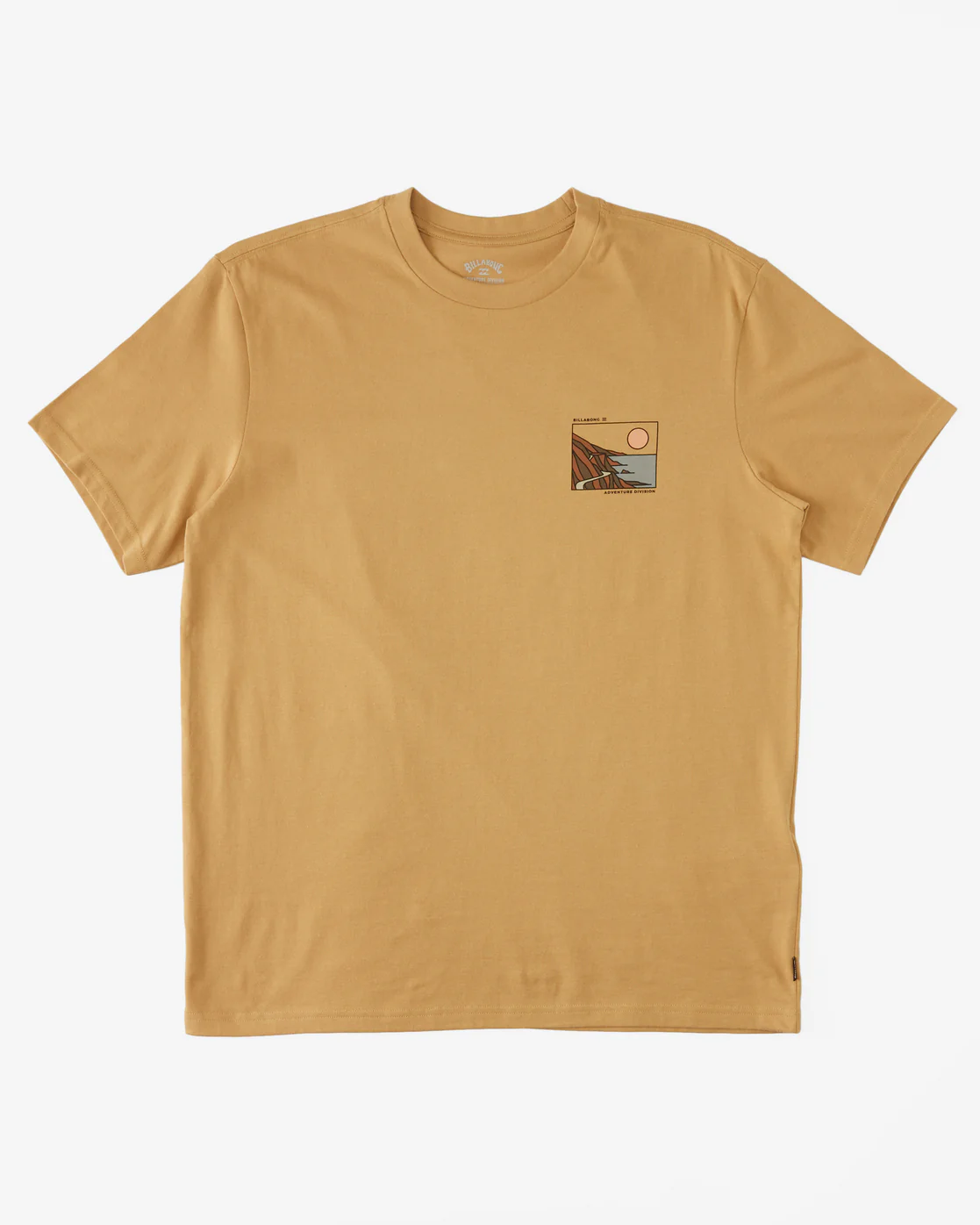 Billabong Gateway Short Sleeve T-Shirt - Dusty Gold -Biliabong Outlet