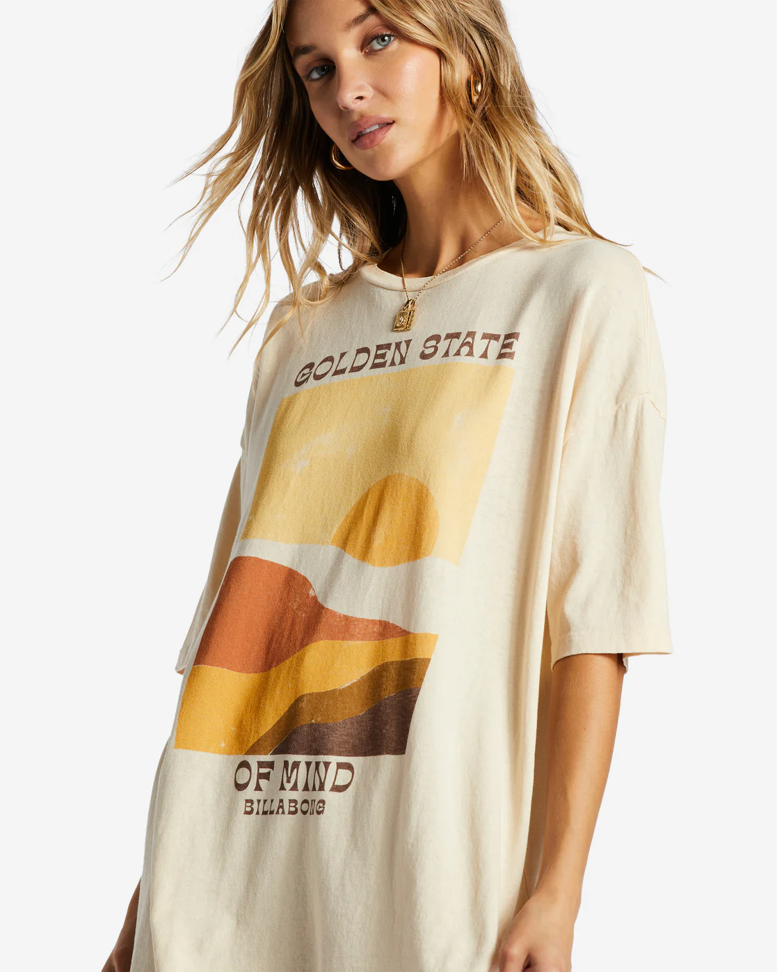 Billabong Vast Horizons T-Shirt - Antique White -Biliabong Outlet