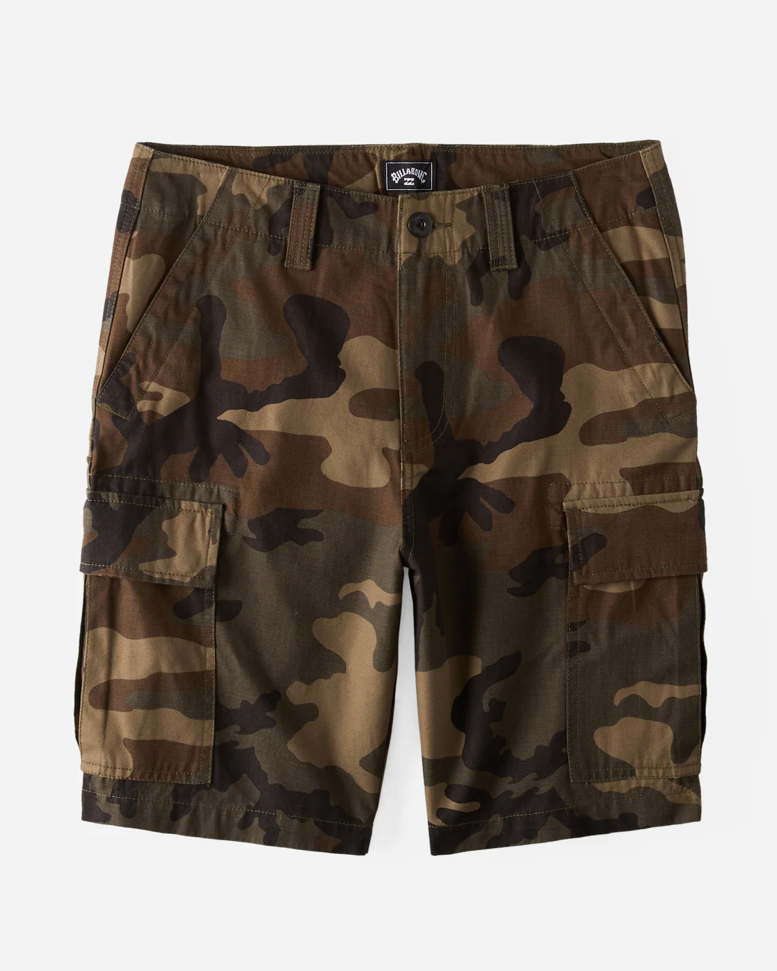 Billabong Combat Cargo Shorts - Military Camo -Biliabong Outlet